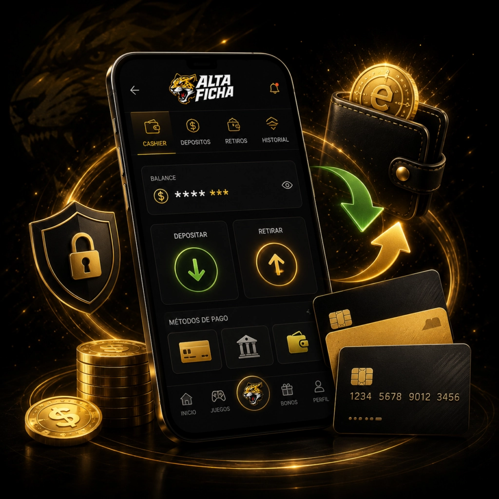 Gestión de saldo, depósitos y retiros seguros en Altaficha Casino Argentina